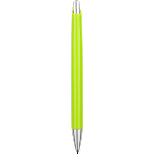 Kugelschreiber Roxi Color , Promo Effects, grün, Kunststoff, 14,10cm (Länge), Bild 3