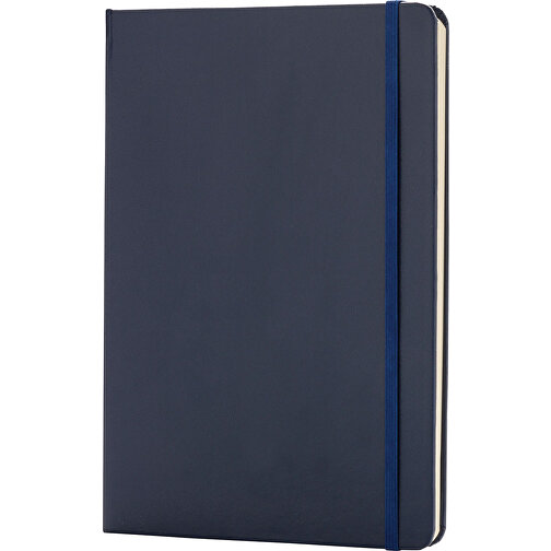Basic Hardcover Notizbuch A5, Navy Blau , navy blau, Papier, 1,30cm x 21,00cm (Länge x Höhe), Bild 1