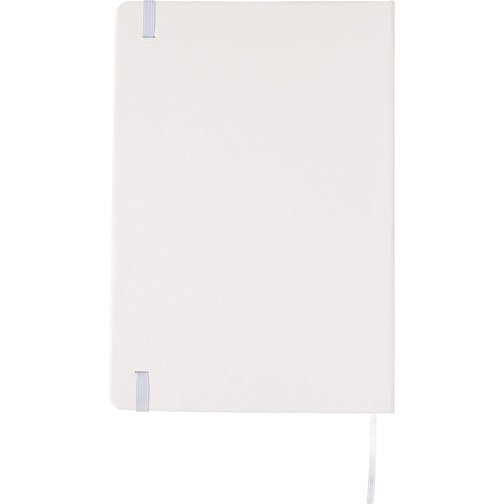 Basic Hardcover Notizbuch A5, Weiß , weiß, Papier, 1,30cm x 21,00cm (Länge x Höhe), Bild 6