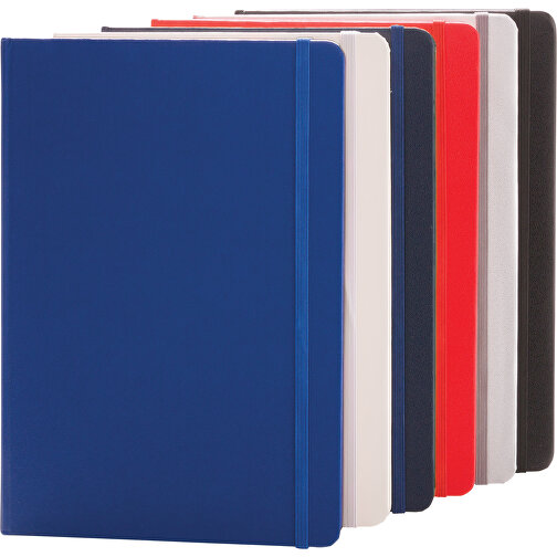 Basic Hardcover Notizbuch A5, Schwarz , schwarz, Papier, 1,30cm x 21,00cm (Länge x Höhe), Bild 9