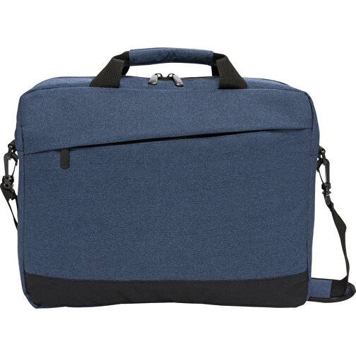 Trend 15” Laptoptasche, Navy Blau , navy blau, Polyester, 8,00cm x 39,00cm (Länge x Höhe), Bild 2