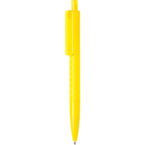 X3 Stift, Gelb , gelb, ABS, 14,00cm (Höhe), Bild 1