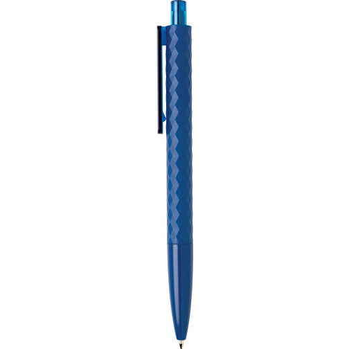X3 Stift, Blau , blau, ABS, 14,00cm (Höhe), Bild 4