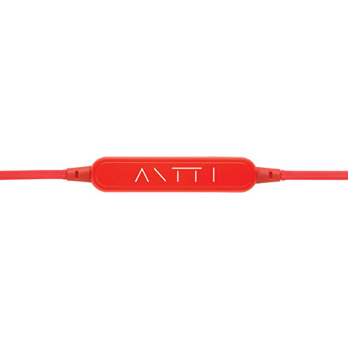 Kabellose Kopfhörer Im Etui , rot, ABS, 70,00cm x 1,20cm (Höhe x Breite), Bild 4
