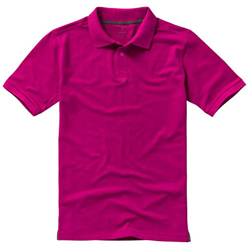 Calgary Poloshirt Für Herren , magenta, Piqué Strick 100% BCI Baumwolle, 200 g/m2, XL, , Bild 19