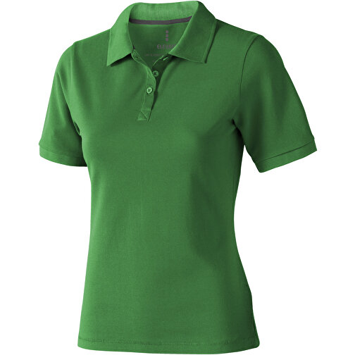 Calgary Poloshirt Für Damen , farngrün, Piqué Strick  Baumwolle, 200 g/m2, XL, , Bild 1