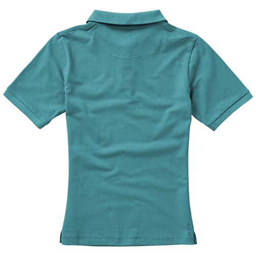 Calgary Poloshirt Für Damen , aquablau, Piqué Strick  Baumwolle, 200 g/m2, M, , Bild 8