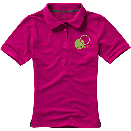 Calgary Poloshirt Für Damen , magenta, Piqué Strick  Baumwolle, 200 g/m2, XL, , Bild 4
