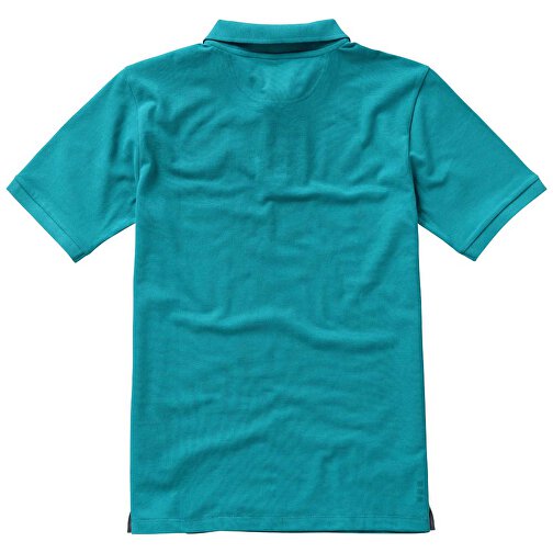 Calgary Poloshirt Für Herren , aquablau, Piqué Strick 100% BCI Baumwolle, 200 g/m2, XL, , Bild 16