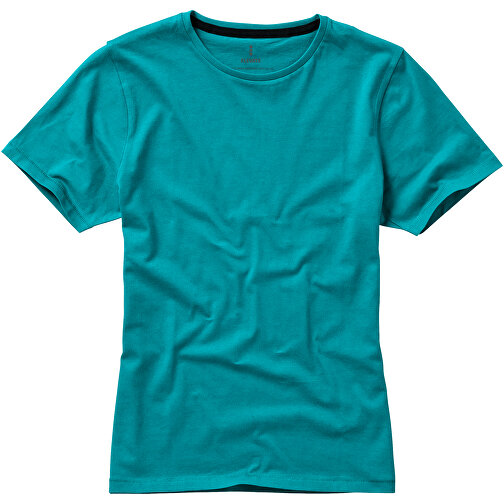 Nanaimo – T-Shirt Für Damen , aquablau, Single jersey Strick 100% BCI Baumwolle, 160 g/m2, XXL, , Bild 10