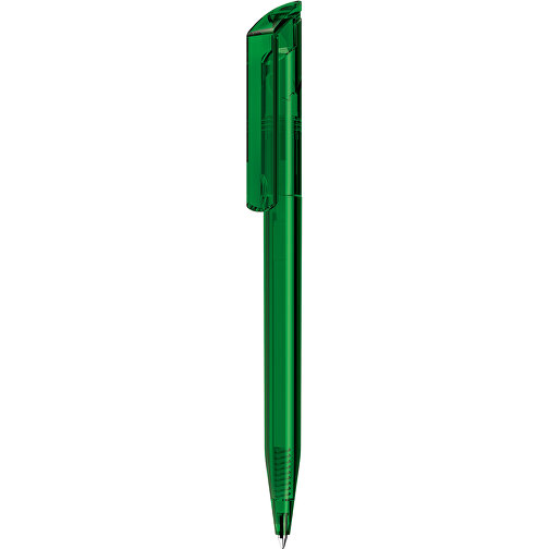 POP Transparent , uma, dunkelgrün, Kunststoff, 14,71cm (Länge), Bild 1