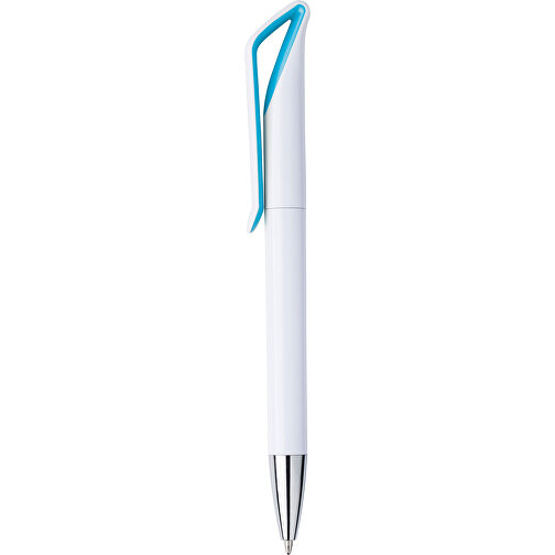 Kugelschreiber Aus Kunststoff Tamir , hellblau, ABS, Plastik, , Bild 1
