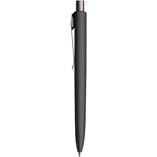 Prodir DS8 PSR Push Kugelschreiber , Prodir, schwarz/graphit satiniert, Kunststoff/Metall, 14,10cm x 1,50cm (Länge x Breite), Bild 2