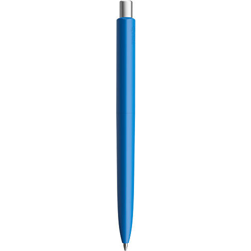 Prodir DS8 PSR Push Kugelschreiber , Prodir, trueblue/silber satiniert, Kunststoff/Metall, 14,10cm x 1,50cm (Länge x Breite), Bild 3