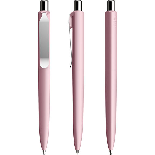 Prodir DS8 PSR Push Kugelschreiber , Prodir, rosé/silber poliert, Kunststoff/Metall, 14,10cm x 1,50cm (Länge x Breite), Bild 6