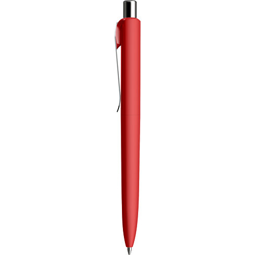 Prodir DS8 PSR Push Kugelschreiber , Prodir, dunkelrot/silber poliert, Kunststoff/Metall, 14,10cm x 1,50cm (Länge x Breite), Bild 2
