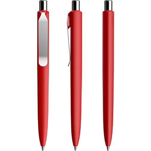 Prodir DS8 PSR Push Kugelschreiber , Prodir, dunkelrot/silber poliert, Kunststoff/Metall, 14,10cm x 1,50cm (Länge x Breite), Bild 6