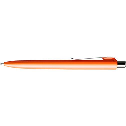 Prodir DS8 PSP Push Kugelschreiber , Prodir, orange/silber poliert, Kunststoff/Metall, 14,10cm x 1,50cm (Länge x Breite), Bild 5