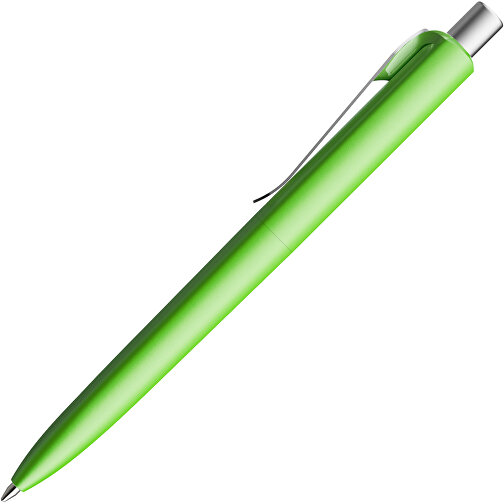 Prodir DS8 PSM Push Kugelschreiber , Prodir, grün/silber satiniert, Kunststoff/Metall, 14,10cm x 1,50cm (Länge x Breite), Bild 4
