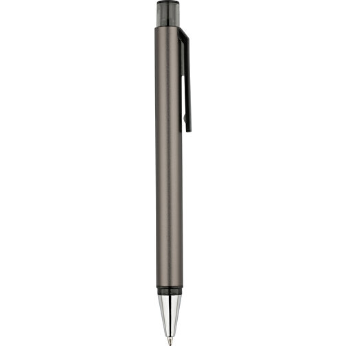 Kugelschreiber Ally , Promo Effects, grau, Metall, Kunststoff, 13,80cm (Länge), Bild 2