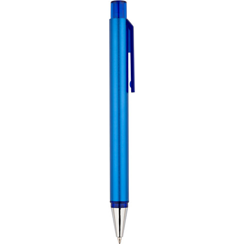 Kugelschreiber Ally , Promo Effects, blau, Metall, Kunststoff, 13,80cm (Länge), Bild 2