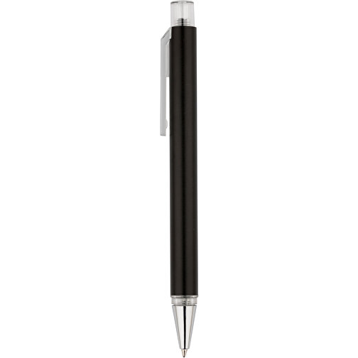 Kugelschreiber Ally , Promo Effects, schwarz, Metall, Kunststoff, 13,80cm (Länge), Bild 1