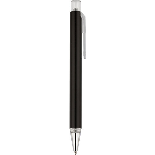 Kugelschreiber Ally , Promo Effects, schwarz, Metall, Kunststoff, 13,80cm (Länge), Bild 2