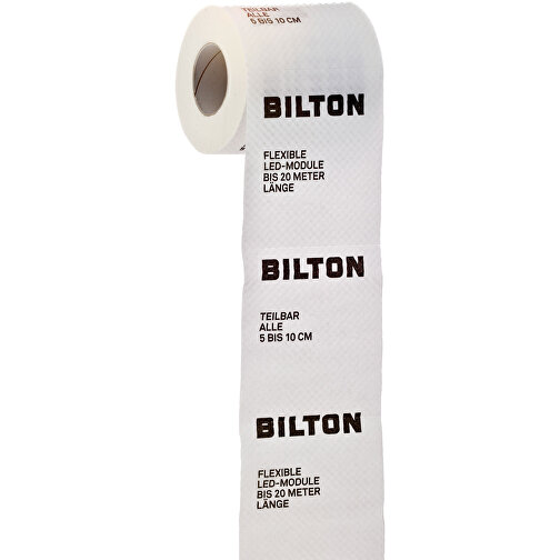 Toilet Rolls , weiß, Chlorfrei gebleichtes 3-lagiges Papier, 10,00cm (Breite), Bild 1
