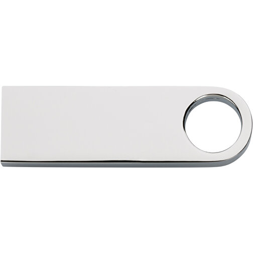 Chiavetta USB Metallo 8 GB lucente con confezione, Immagine 2