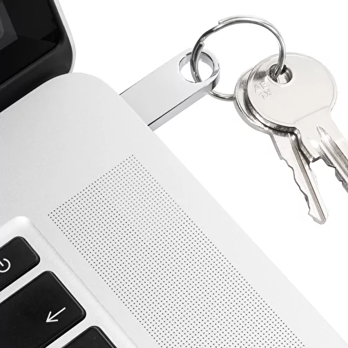 Clé USB Métal 4 Go brillant avec emballage, Image 5