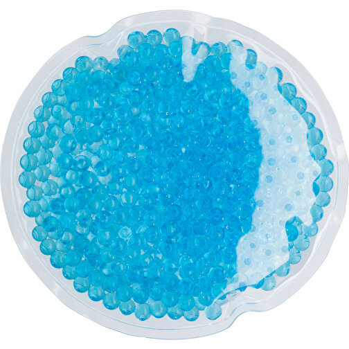 Kühl- & Wärmekissen Cooly , hellblau, PVC, Wasser, 11,30cm x 8,00cm x 80,00cm (Länge x Höhe x Breite), Bild 1