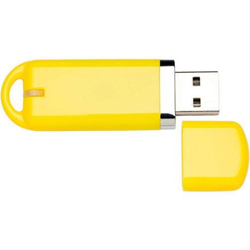 USB-Stick Focus Matt 2.0 1GB , Promo Effects MB , gelb MB , 1 GB , Kunststoff MB , 3 - 10 MB/s MB , , Bild 3