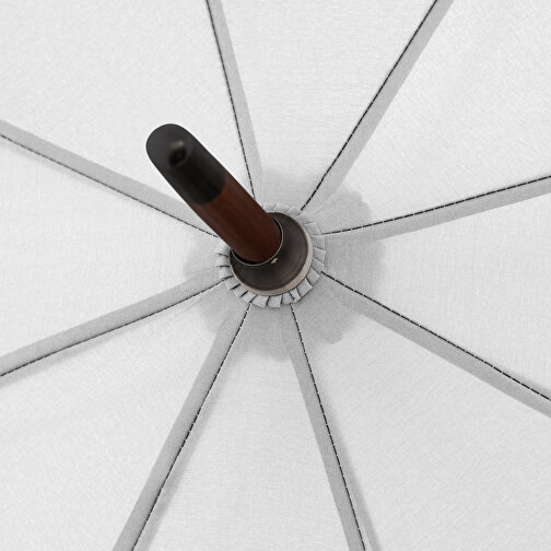Doppler Regenschirm Oslo AC , doppler, weiß, Polyester, 90,00cm (Länge), Bild 3