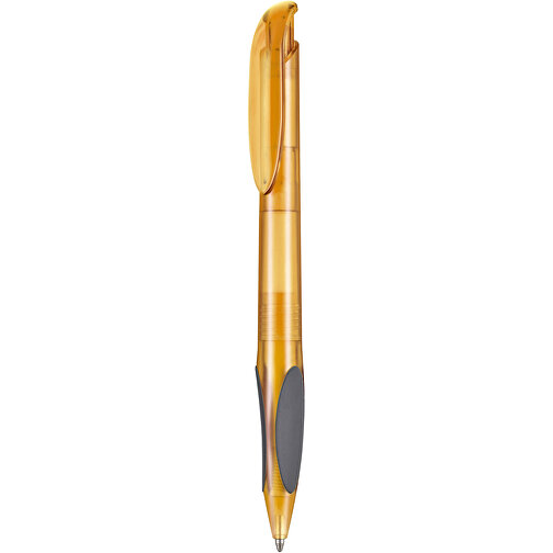 Kugelschreiber Atmos Frozen , Ritter-Pen, mango-gelb TR/FR, ABS-PP-Kunststoff, 14,50cm (Länge), Bild 1