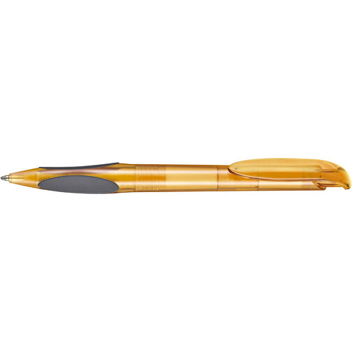 Kugelschreiber Atmos Frozen , Ritter-Pen, mango-gelb TR/FR, ABS-PP-Kunststoff, 14,50cm (Länge), Bild 3