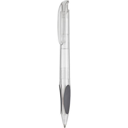 Kugelschreiber Atmos Frozen , Ritter-Pen, frost-weiß TR/FR, ABS-PP-Kunststoff, 14,50cm (Länge), Bild 1
