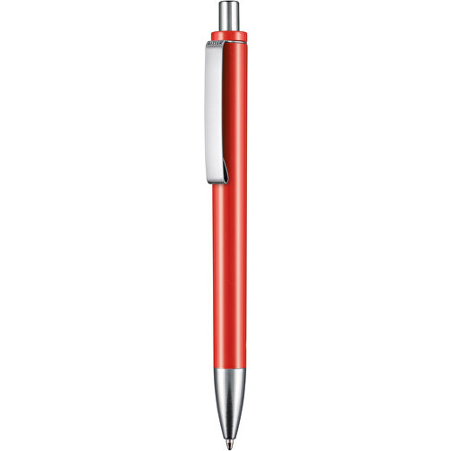 Kugelschreiber EXOS M , Ritter-Pen, koralle, ABS u. Metall, 14,10cm (Länge), Bild 1