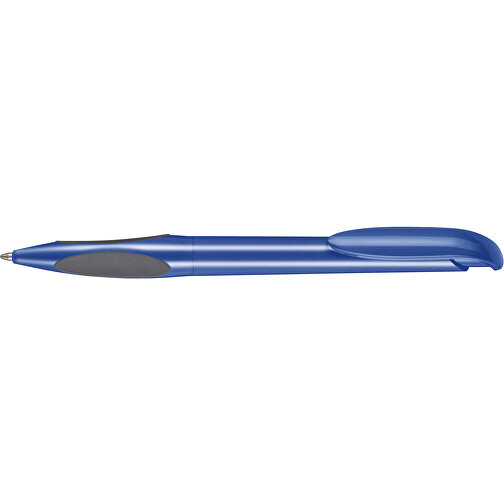 Kugelschreiber ATMOS , Ritter-Pen, azur-blau, ABS-PP-Kunststoff, 14,50cm (Länge), Bild 3