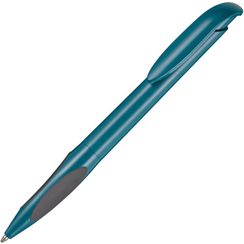 Kugelschreiber ATMOS , Ritter-Pen, petrol-türkis, ABS-PP-Kunststoff, 14,50cm (Länge), Bild 2