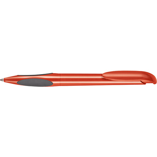 Kugelschreiber ATMOS , Ritter-Pen, signal-rot, ABS-PP-Kunststoff, 14,50cm (Länge), Bild 3