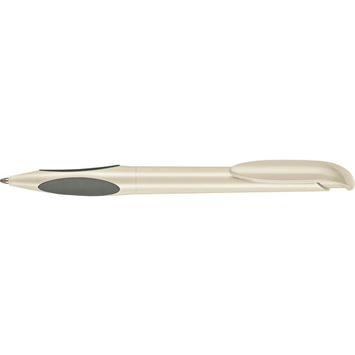 Kugelschreiber ATMOS , Ritter-Pen, elfenbein/sienna, ABS-PP-Kunststoff, 14,50cm (Länge), Bild 3