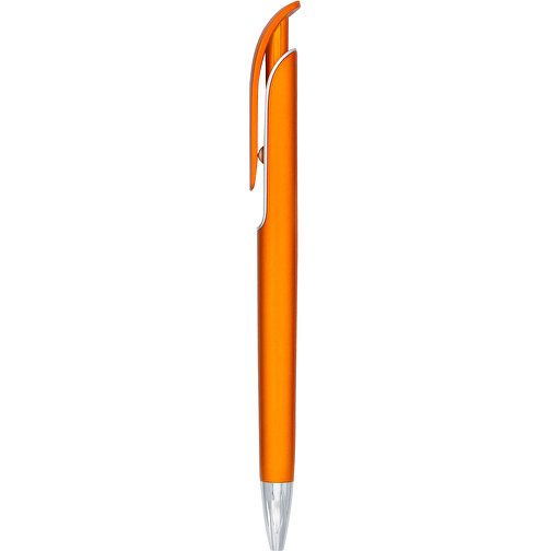 Kugelschreiber Wien Color , Promo Effects, orange, Kunststoff, 14,50cm (Länge), Bild 2