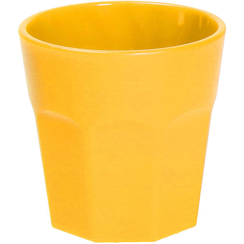 Trinkbecher 'Tumble' , standard-gelb, Kunststoff, 8,30cm (Höhe), Bild 1