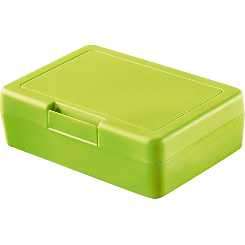 Vorratsdose 'Lunch-Box' , lemon, Kunststoff, 16,20cm x 5,00cm x 11,30cm (Länge x Höhe x Breite), Bild 1
