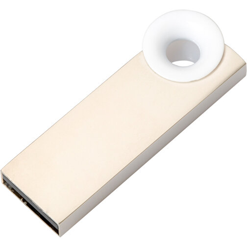 Chiavetta USB di colore metallico 4 GB, Immagine 1