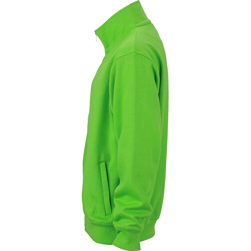 Workwear Sweat Jacket , James Nicholson, lime-grün, XS, , Bild 2