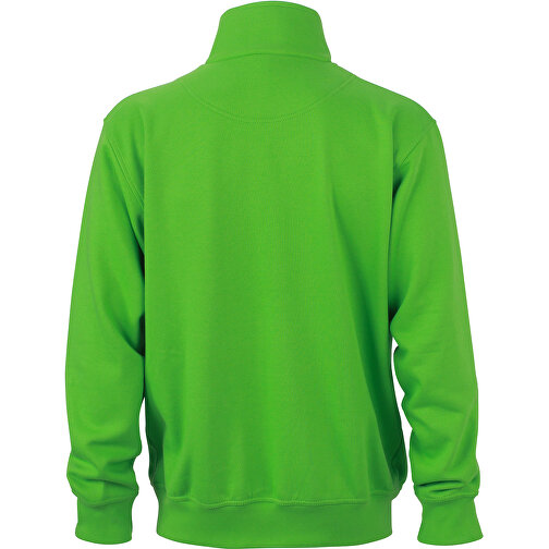 Workwear Sweat Jacket , James Nicholson, lime-grün, XS, , Bild 4