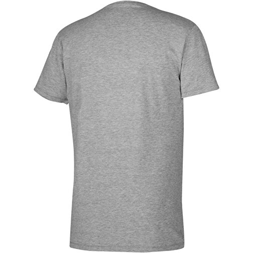Kawartha T-Shirt Für Herren Mit V-Ausschnitt , Green Concept, grau meliert, Single jersey Strick 85% Bio Baumwolle, 10% Viskose, 5% Elastan, 200 g/m2, XXL, , Bild 3