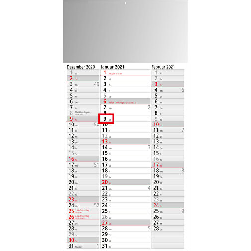 3-måneders kalender Spectrum 3 bestselger inkl. 4C-trykk, Bilde 2