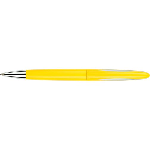 Kugelschreiber Tokio Bunt Silber , Promo Effects, gelb/silber, Kunststoff, 14,50cm x 1,50cm (Länge x Breite), Bild 3